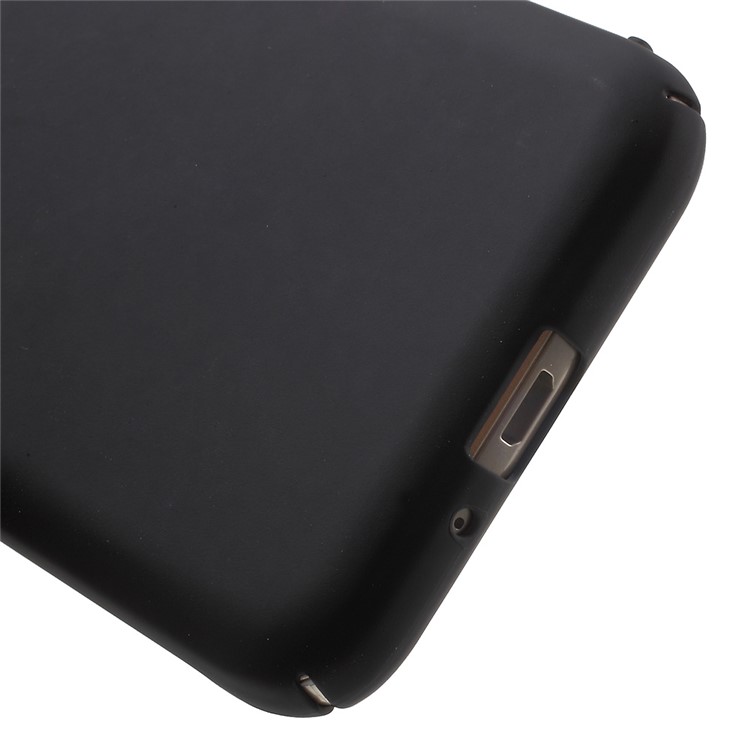 Rubberized Plastic Hard Case for Samsung Galaxy J1 (2016) J120 - Black-5