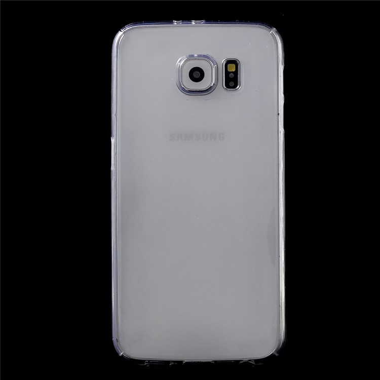 For Samsung Galaxy S6 G920 2-in-1 360° Protection PC Case + Screen Film - Transparent-2