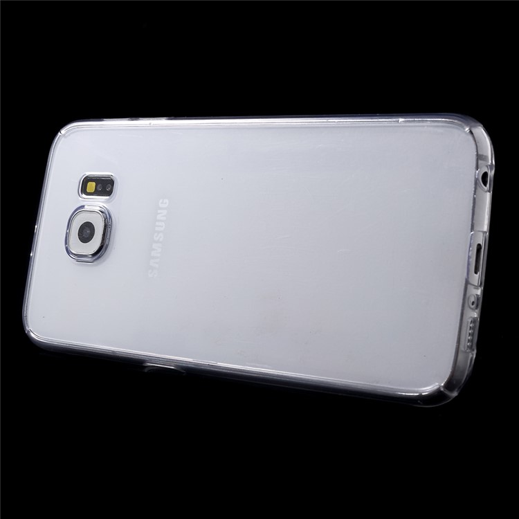 For Samsung Galaxy S6 G920 2-in-1 360° Protection PC Case + Screen Film - Transparent-3