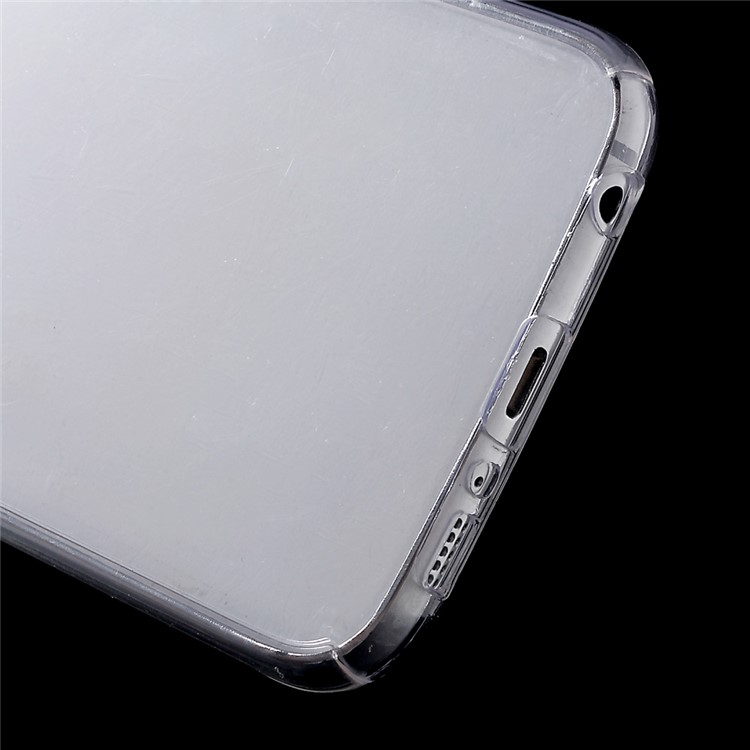 For Samsung Galaxy S6 G920 2-in-1 360° Protection PC Case + Screen Film - Transparent-4