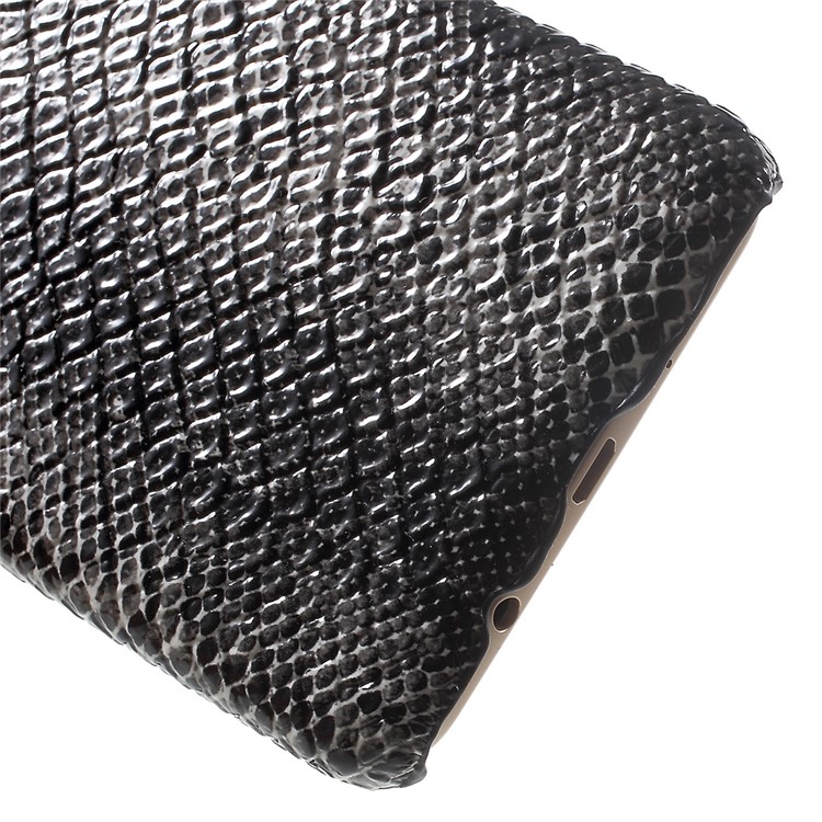 For Samsung Galaxy On7(2016) / J7 Prime Leather Coated Hard Phone Case - Snake Grain-5