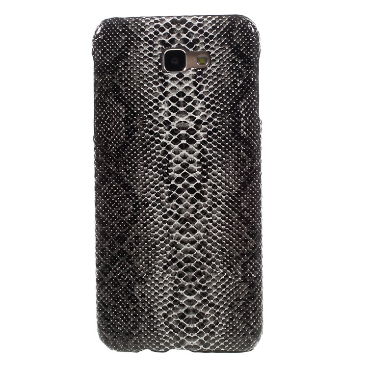 For Samsung Galaxy On5 2016/J5 Prime Leather Coated Hard Phone Case - Snake Grain-2