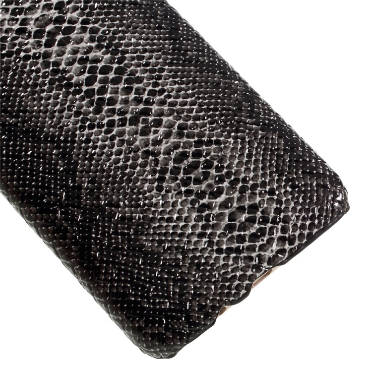 For Samsung Galaxy On5 2016/J5 Prime Leather Coated Hard Phone Case - Snake Grain-4