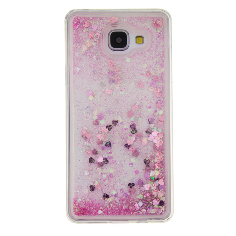 Fluid Glitter Sequins TPU Case for Samsung Galaxy A5 SM-A510F (2016) - Pink-6