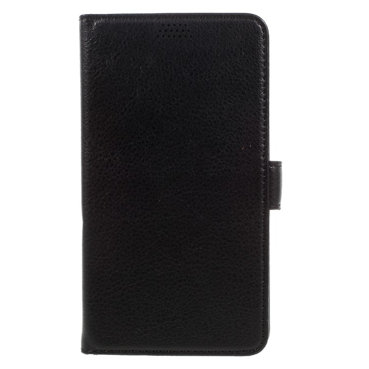 Flip Leather Wallet Stand Case for Samsung Galaxy J7 Prime / On7 2016 - Black-3
