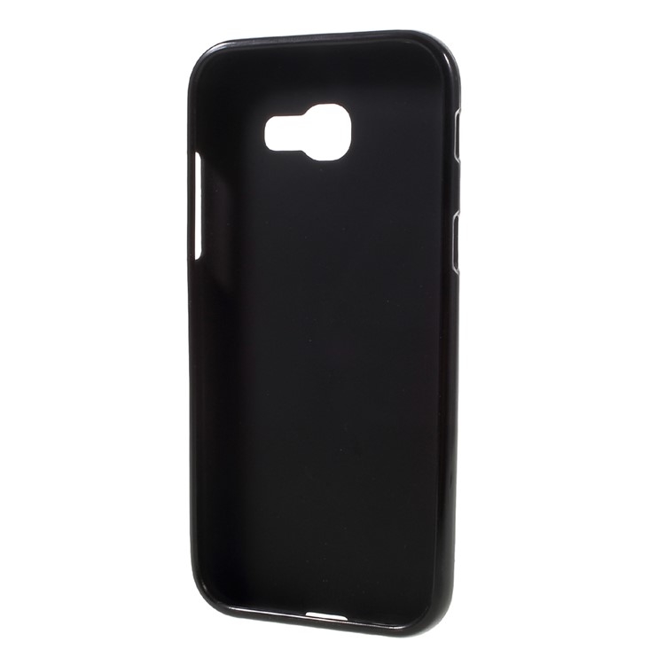 Frosted TPU Soft Phone Case for Samsung Galaxy A5 (2017) - Black-2