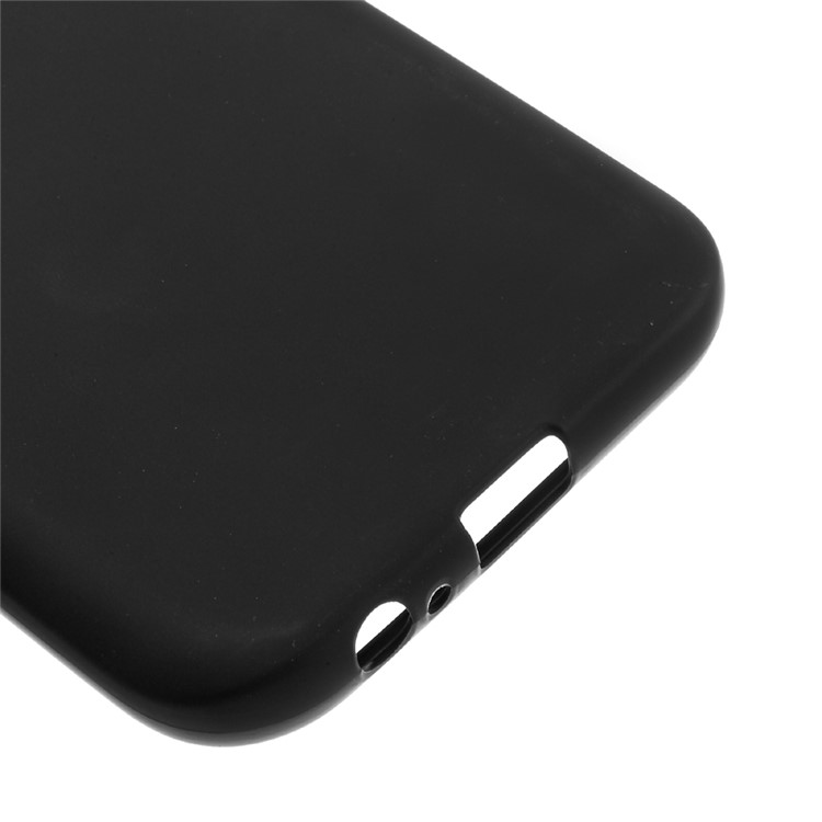 Frosted TPU Soft Phone Case for Samsung Galaxy A5 (2017) - Black-4