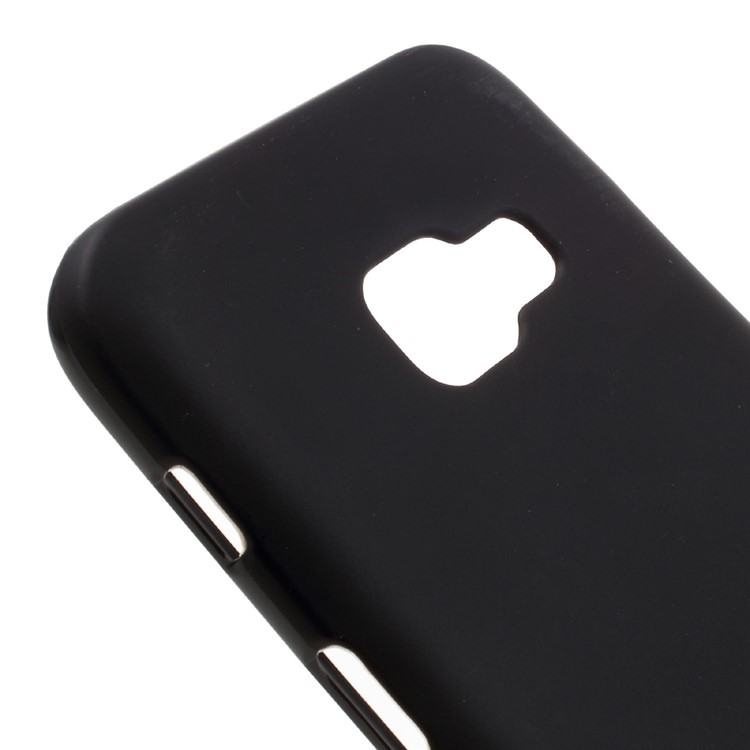 Frosted TPU Phone Case Cover for Samsung Galaxy A3 (2017) - Black-3