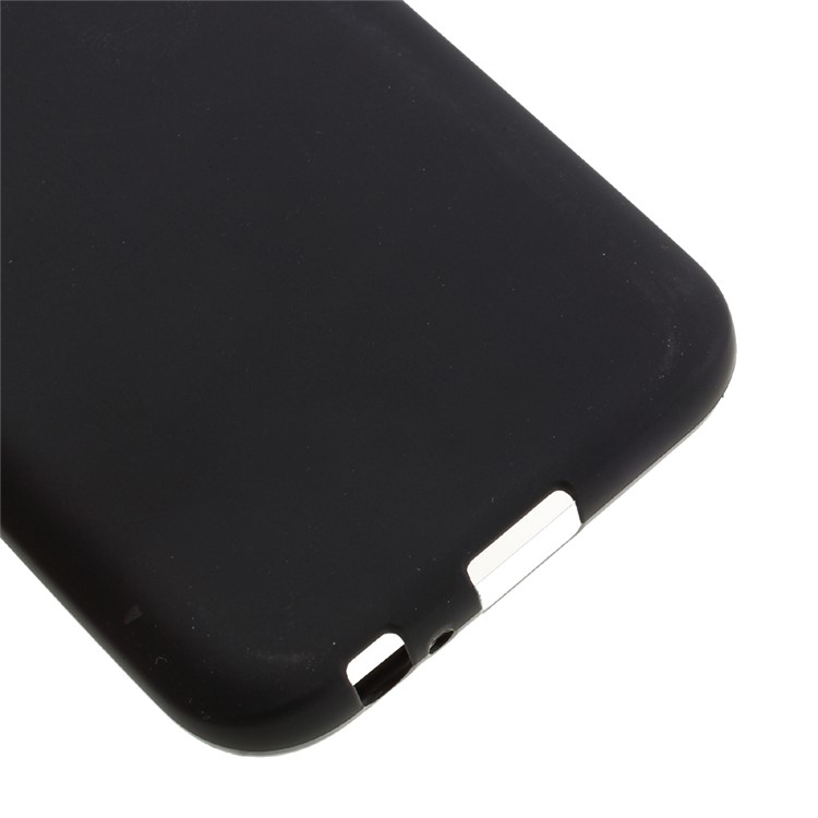 Frosted TPU Phone Case Cover for Samsung Galaxy A3 (2017) - Black-4