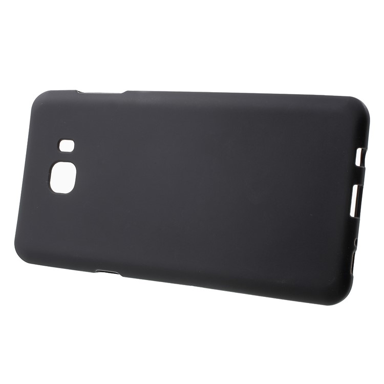 Anti-fingerprint Frosted TPU Gel Case for Samsung Galaxy C9 Pro - Black-2