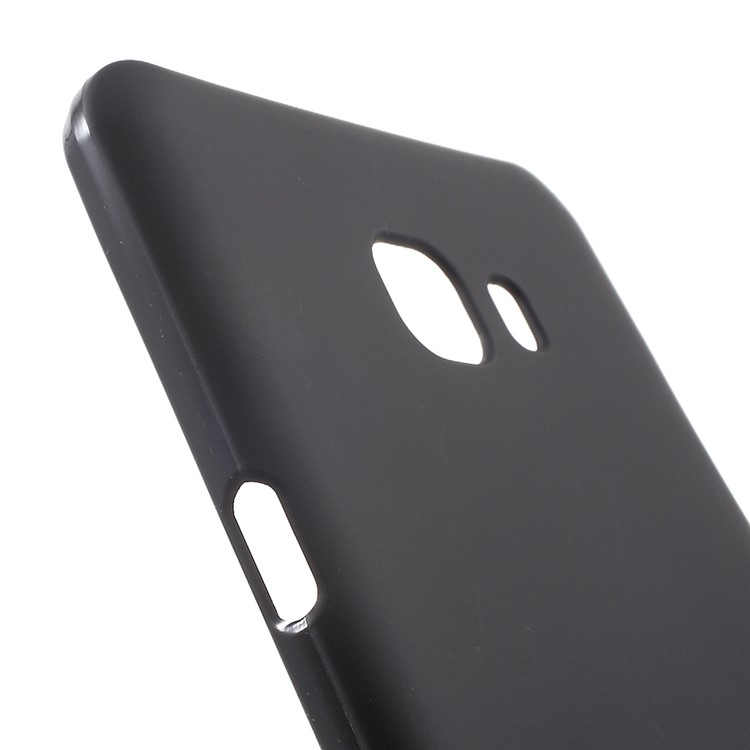 Anti-fingerprint Frosted TPU Gel Case for Samsung Galaxy C9 Pro - Black-6