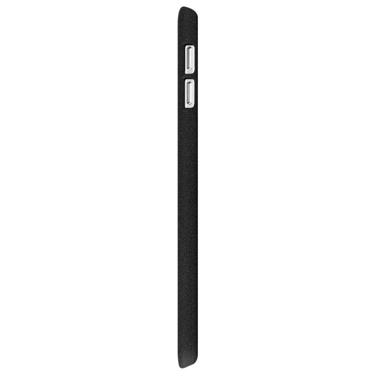 IMAK Matte PC Cell Phone Case with Finger Ring Kickstand for Samsung Galaxy A8 (2016) - Black-6