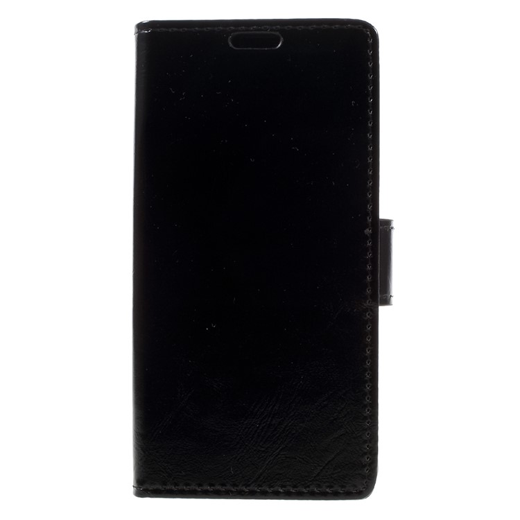 Crazy Horse Wallet Leather Case for Samsung Galaxy A3 (2017) - Black-3