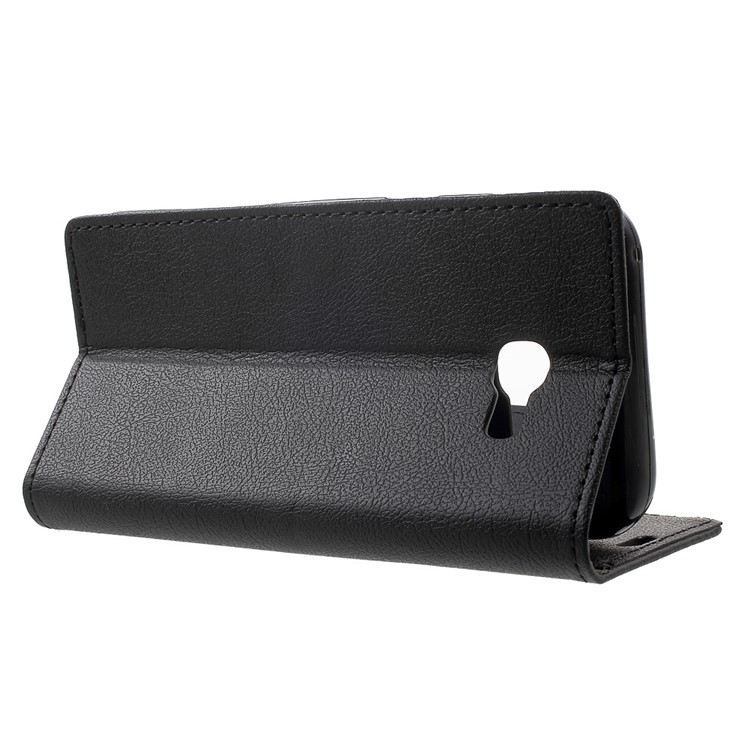 Wallet Leather Stand Case for Samsung Galaxy A5 (2017) - Black-3