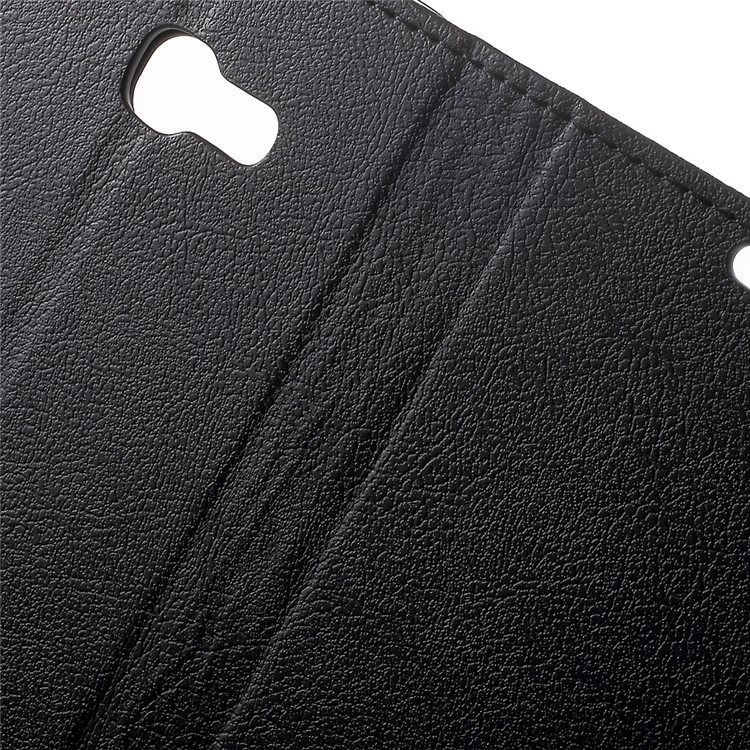 Wallet Leather Stand Case for Samsung Galaxy A5 (2017) - Black-6