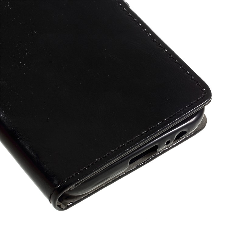 Crazy Horse Wallet Stand Leather Case for Samsung Galaxy A5 (2017) - Black-7