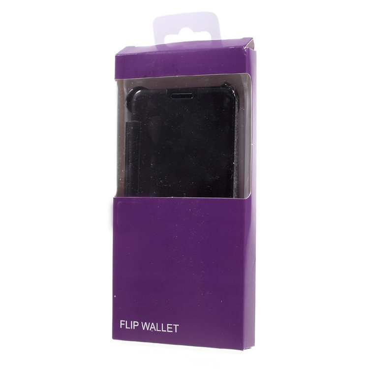 Electroplating Mirror Surface Plastic Leather Case for Samsung Galaxy J3 (2016) / J3 - Black-8