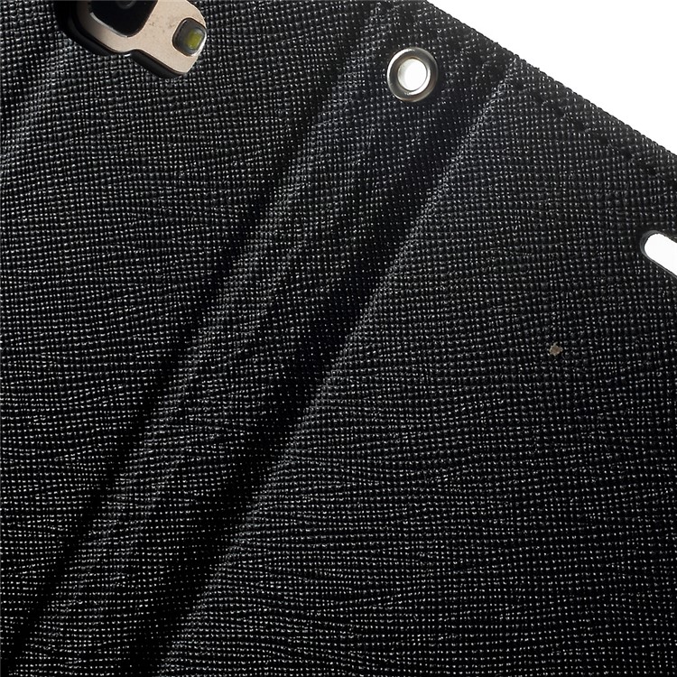 MERCURY GOOSPERY Fancy Diary Leather Flip Case for Samsung Galaxy J5 Prime/On5 2016 - Black-7