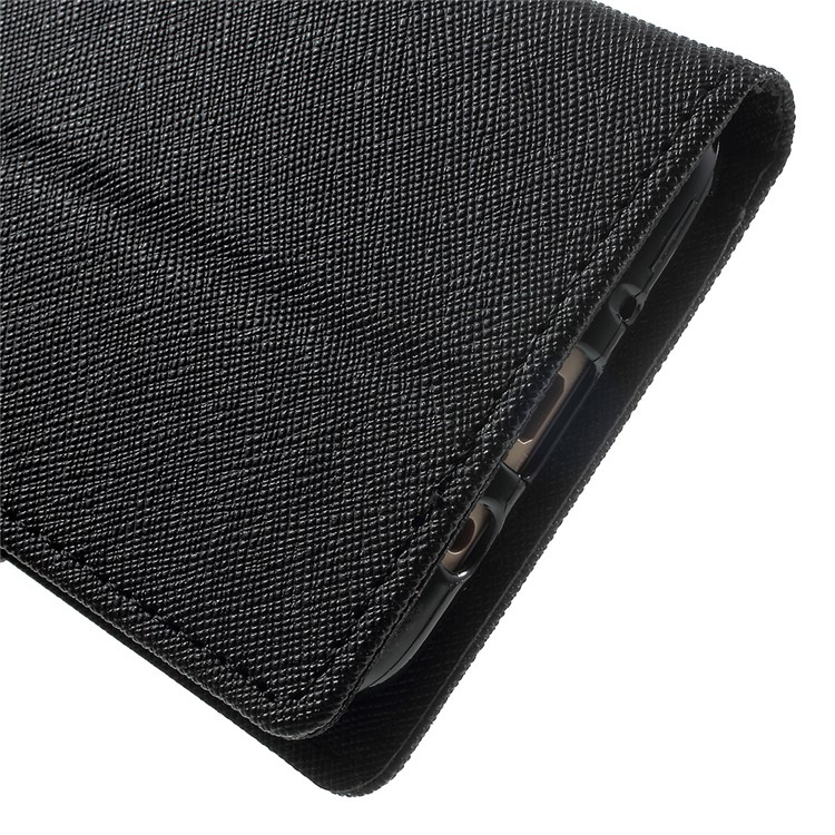 MERCURY GOOSPERY Fancy Diary Leather Flip Case for Samsung Galaxy J5 Prime/On5 2016 - Black-9