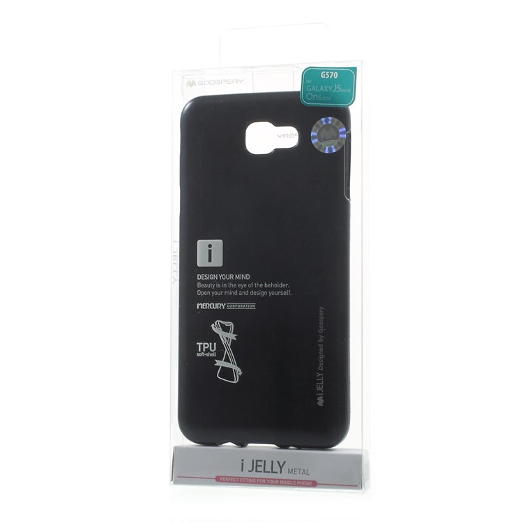 MERCURY GOOSPERY i JELLY TPU Case for Samsung Galaxy On5 2016/J5 Prime - Black-8
