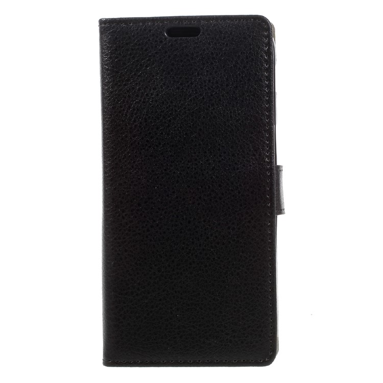 Litchi Texture Wallet Leather Phone Case for Samsung Galaxy A3 (2017) - Black-3