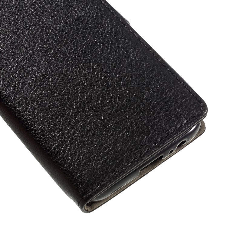 Litchi Texture Wallet Leather Phone Case for Samsung Galaxy A3 (2017) - Black-7