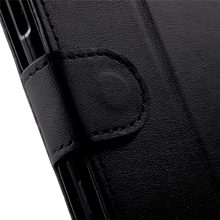 Wallet Stand Leather Phone Case for Samsung Galaxy On8 - Black-7