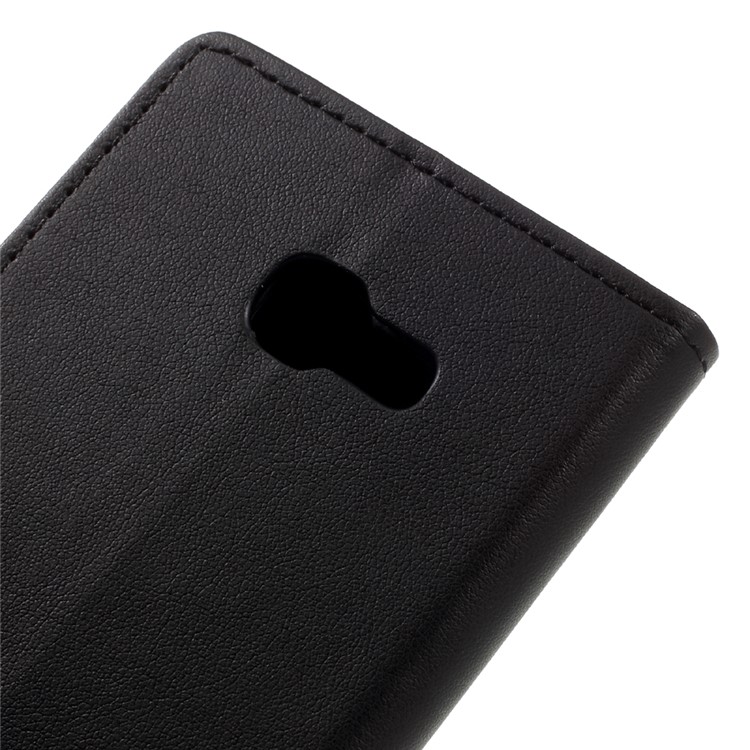 Wallet Stand Leather Phone Case for Samsung Galaxy A5 (2017) - Black-8