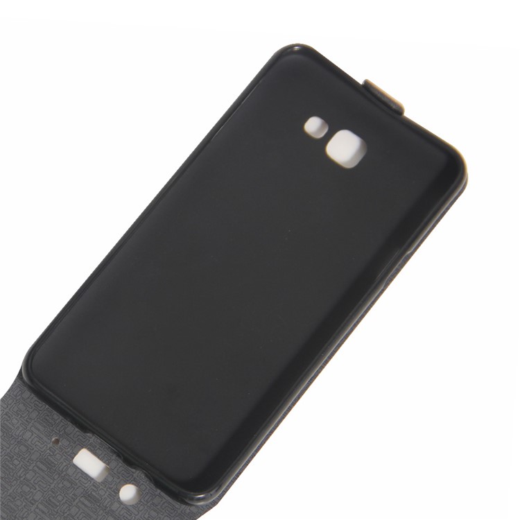 Crazy Horse Leather Vertical Case for Samsung Galaxy On5 2016/J5 Prime - Black-2