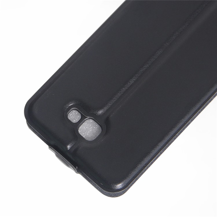 Crazy Horse Leather Vertical Case for Samsung Galaxy On5 2016/J5 Prime - Black-4