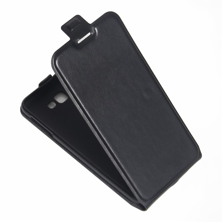 Crazy Horse Leather Vertical Case for Samsung Galaxy On5 2016/J5 Prime - Black-5