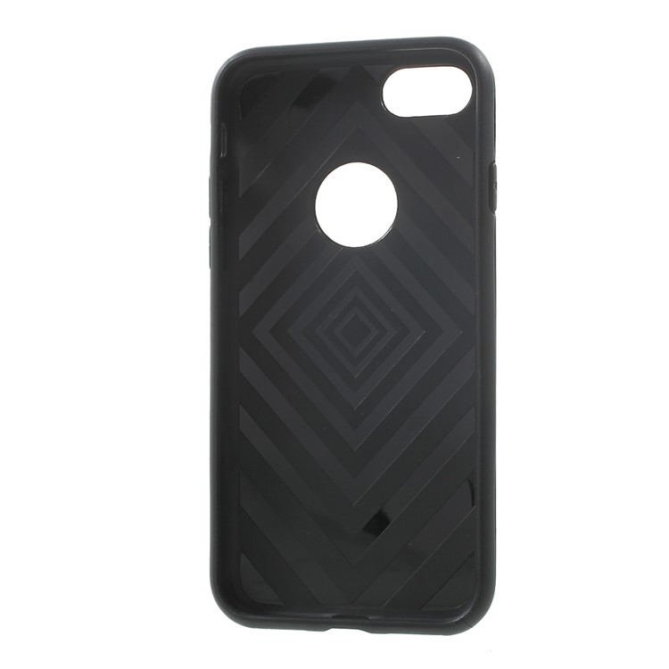 MOTOMO 2-in-1 TPU + PC Shockproof Hybrid Case for iPhone 7 4.7 inch - Black-8