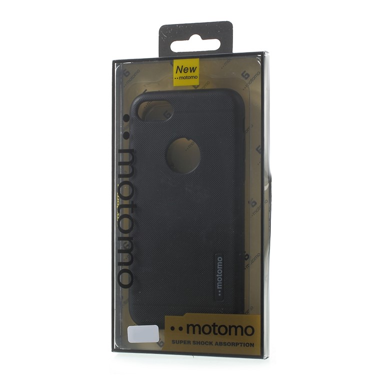 MOTOMO 2-in-1 TPU + PC Shockproof Hybrid Case for iPhone 7 4.7 inch - Black-9
