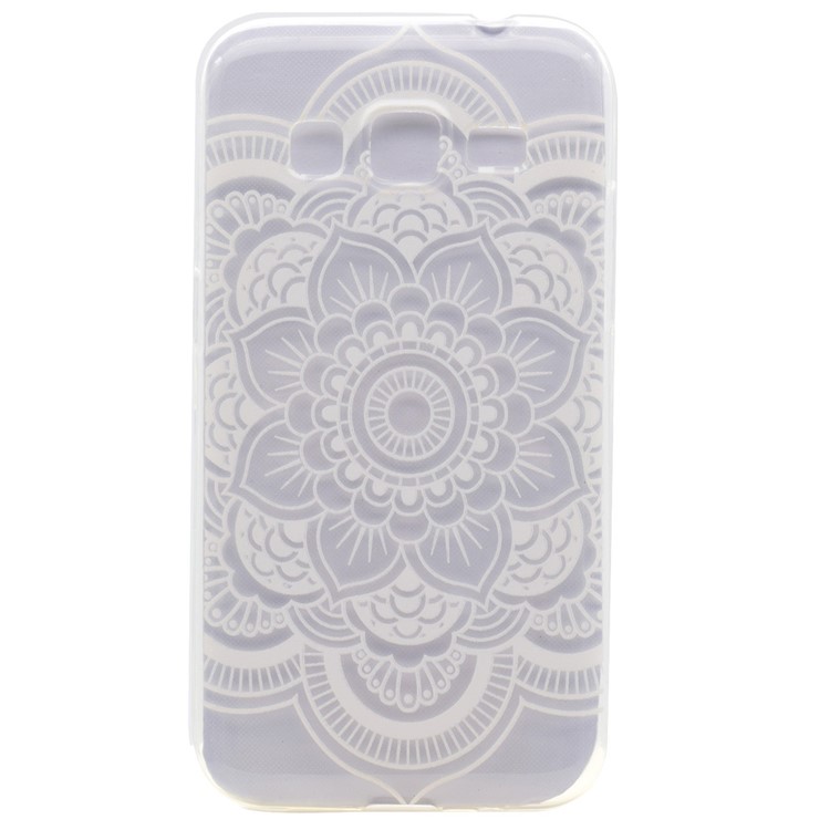 

Шаблон Печать TPU Задняя Крышка Для Samsung Galaxy J3 (2016) J310 / J3 - Хна Лотос, Galaxy J3 (2016)