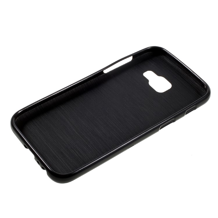 Solid Color Jelly TPU Case for Samsung Galaxy A3 (2017) - Black-5