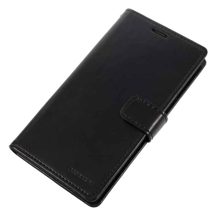 MERCURY GOOSPERY Blue Moon Wallet Leather Case for Samsung Galaxy J7 (2016) J710 - Black-3