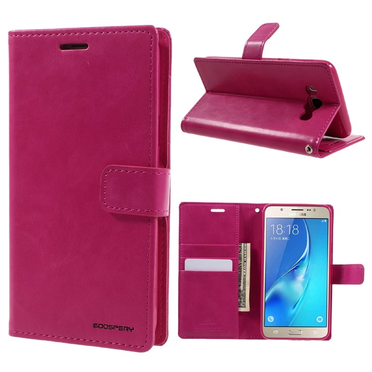 

MERCURY GOOSPERY Blue Moon Leather Mobing Casing for Samsung Galaxy J7 (2016) J710 - Rose