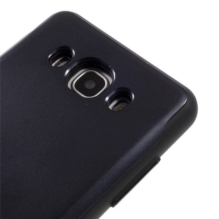 MERCURY GOOSPERY Sky Slide Bumper Case for Samsung Galaxy J5 (2016) J510 PC TPU Hybrid Cover - Black-3