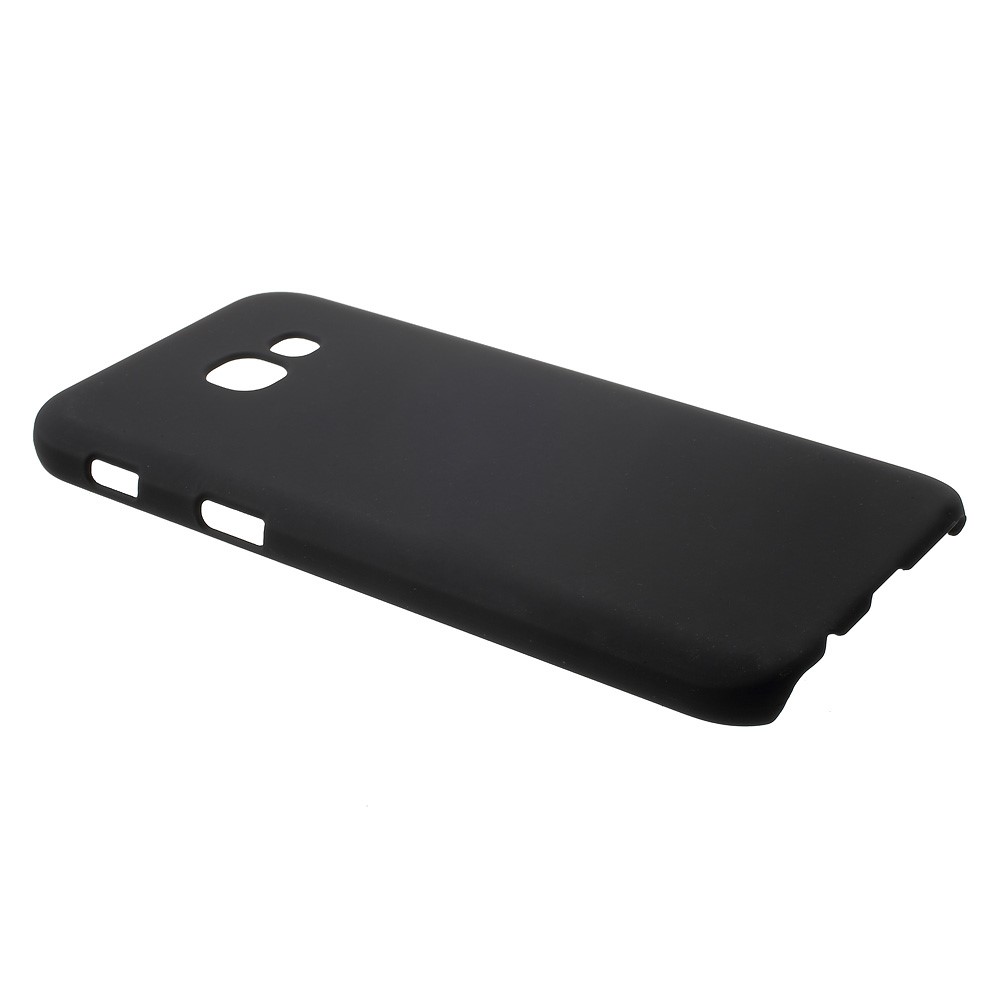 Case de PC Duro de Goma Para Samsung Galaxy A5 (2017) - Negro