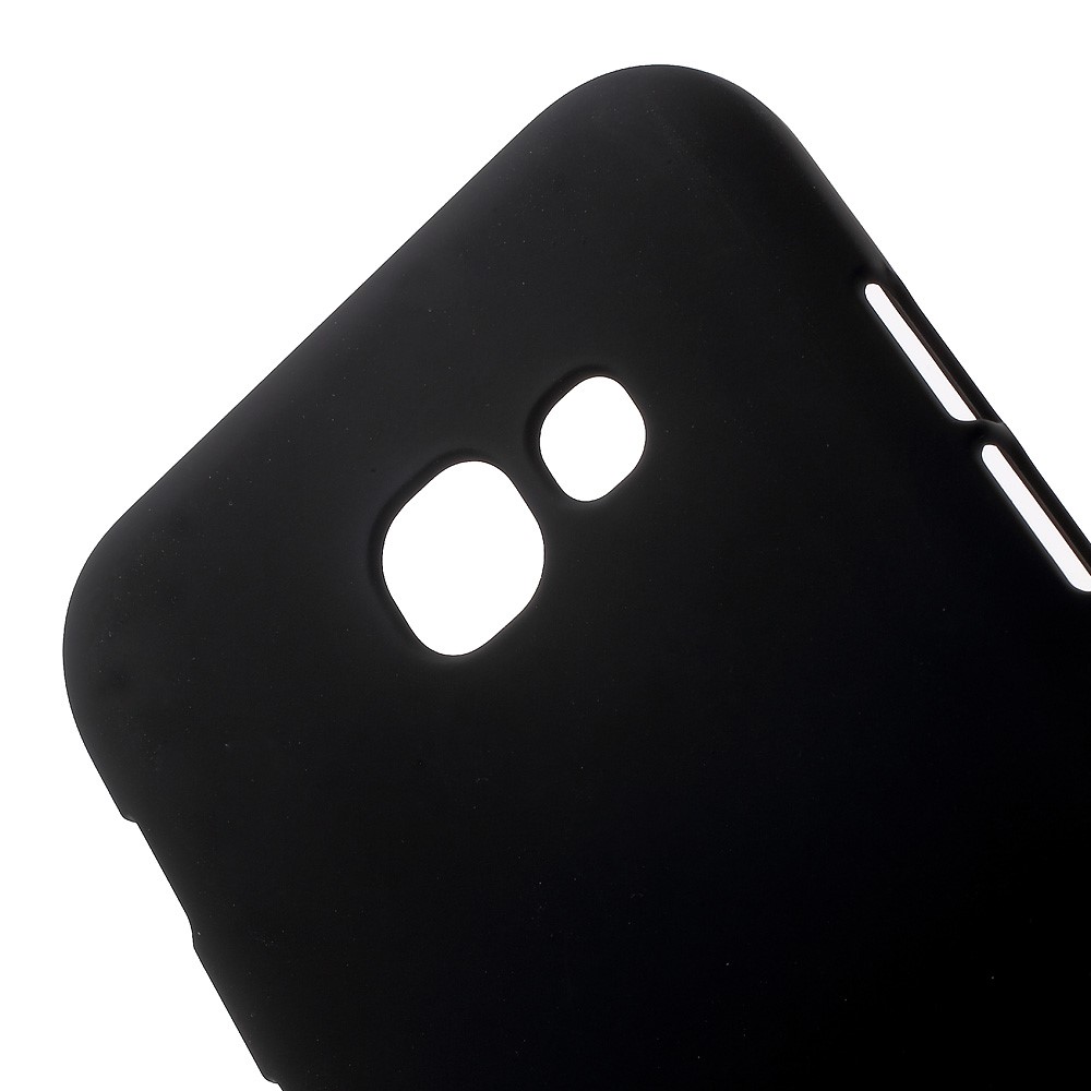 Case de PC Rígido Emborrachado Para Samsung Galaxy A5 (2017) - Preto