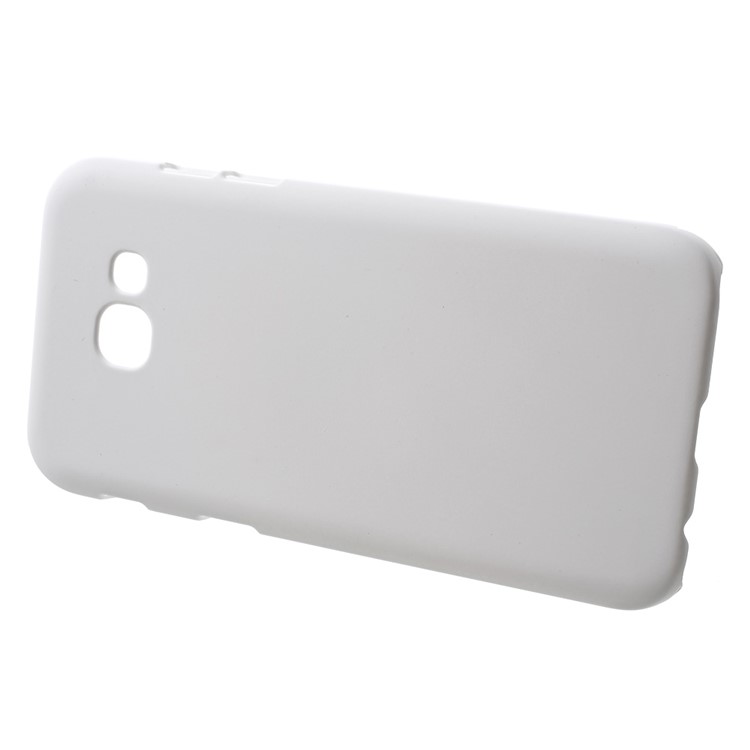 Rubberized Hard Shell Case for Samsung Galaxy A5 (2017) - White-2