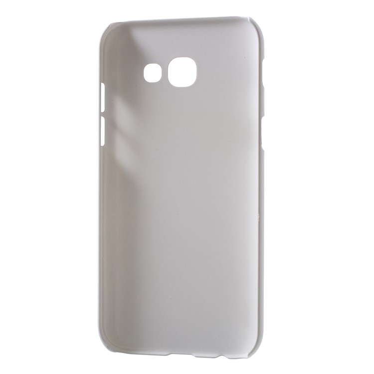 Rubberized Hard Shell Case for Samsung Galaxy A5 (2017) - White-4