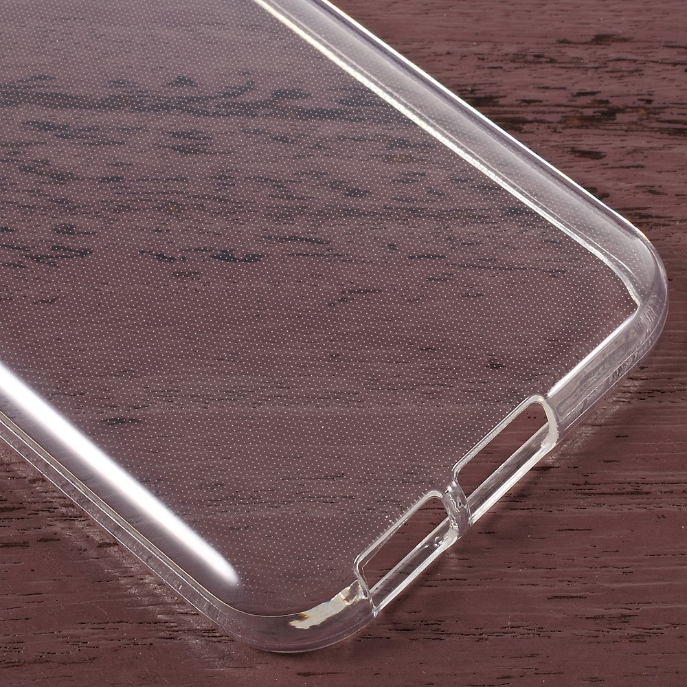 Clear Glossy TPU Gel Case for Samsung Galaxy A3 (2017) Watermark Resistant - Transparent-5