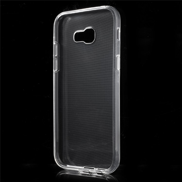 Clear Glossy TPU Phone Case for Samsung Galaxy A5 (2017) Watermark Resistant - Transparent-2