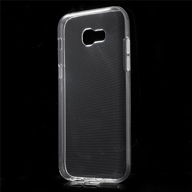 Clear Glossy TPU Phone Case for Samsung Galaxy A5 (2017) Watermark Resistant - Transparent-3
