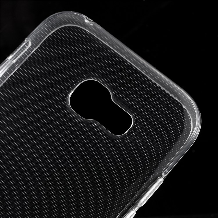 Clear Glossy TPU Phone Case for Samsung Galaxy A5 (2017) Watermark Resistant - Transparent-4