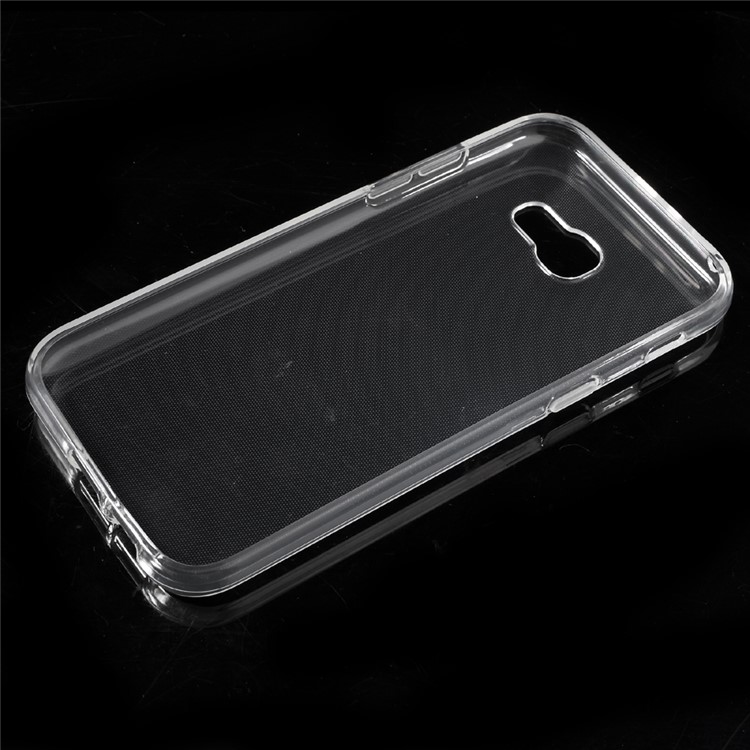 Clear Glossy TPU Phone Case for Samsung Galaxy A5 (2017) Watermark Resistant - Transparent-6