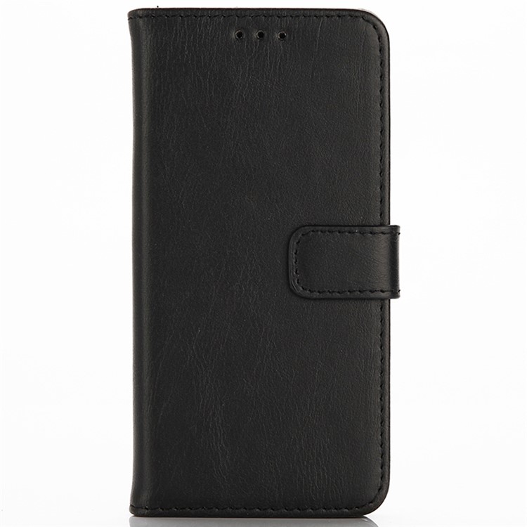 Retro Style Crazy Horse PU Leather Wallet Case for Samsung Galaxy A3 (2017) - Black-2