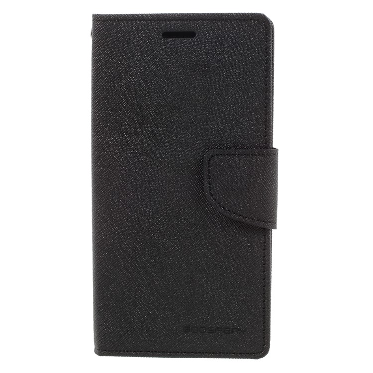 MERCURY GOOSPERY Fancy Diary Leather Case for Samsung Galaxy J2 Prime - Black-3