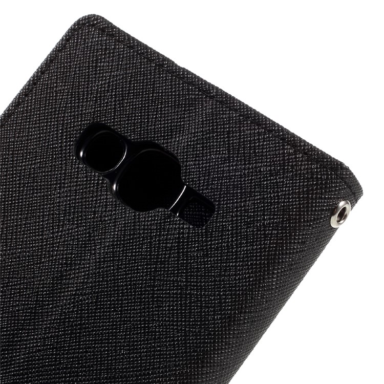 MERCURY GOOSPERY Fancy Diary Leather Case for Samsung Galaxy J2 Prime - Black-8